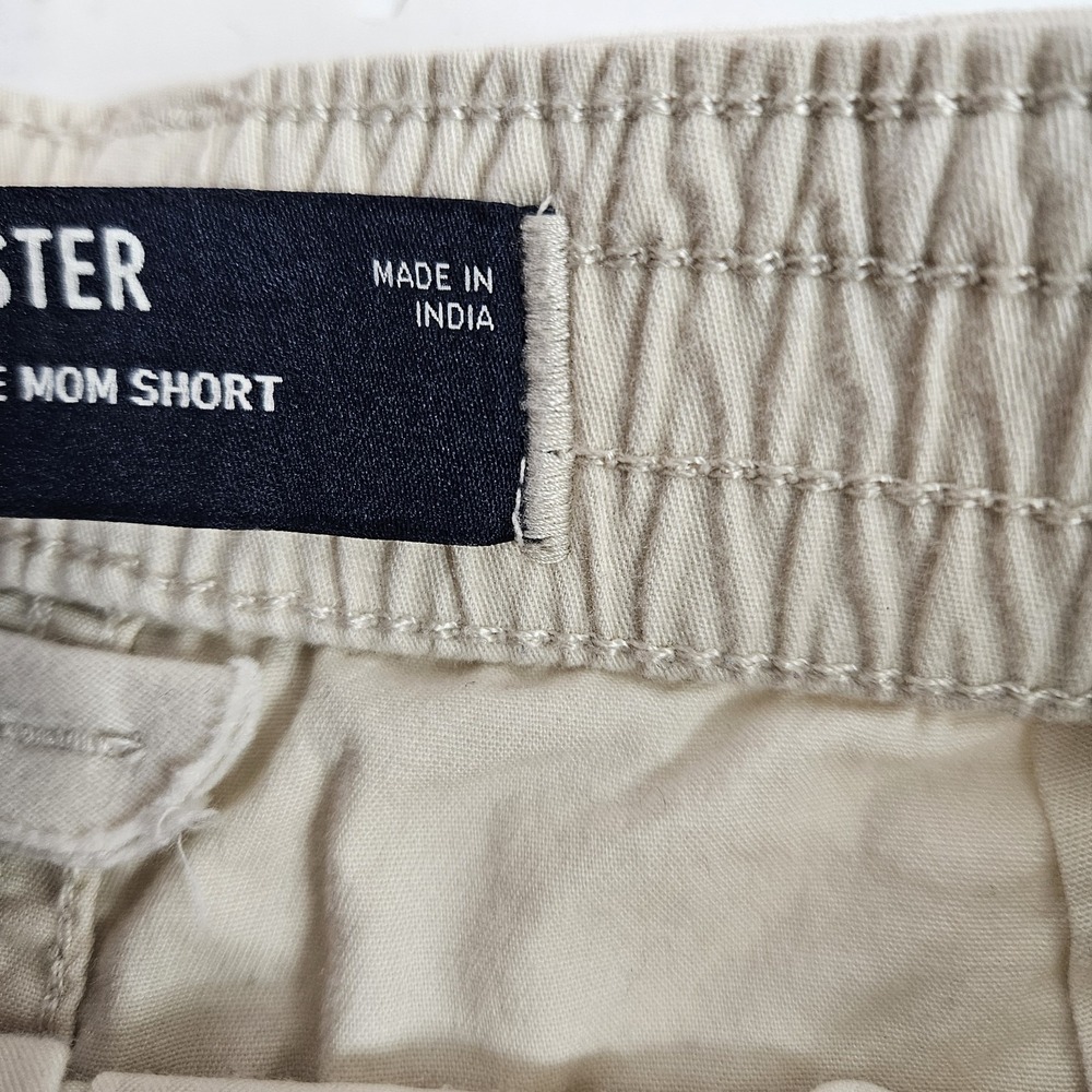 Hollestermom Shorts Ultra High Rise Size 4 Medium Beige Pockets - Picture 4 of 5